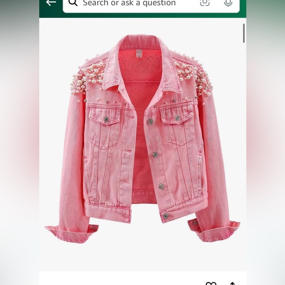 NWT Pink Pearl jacket - Picture 3 of 9